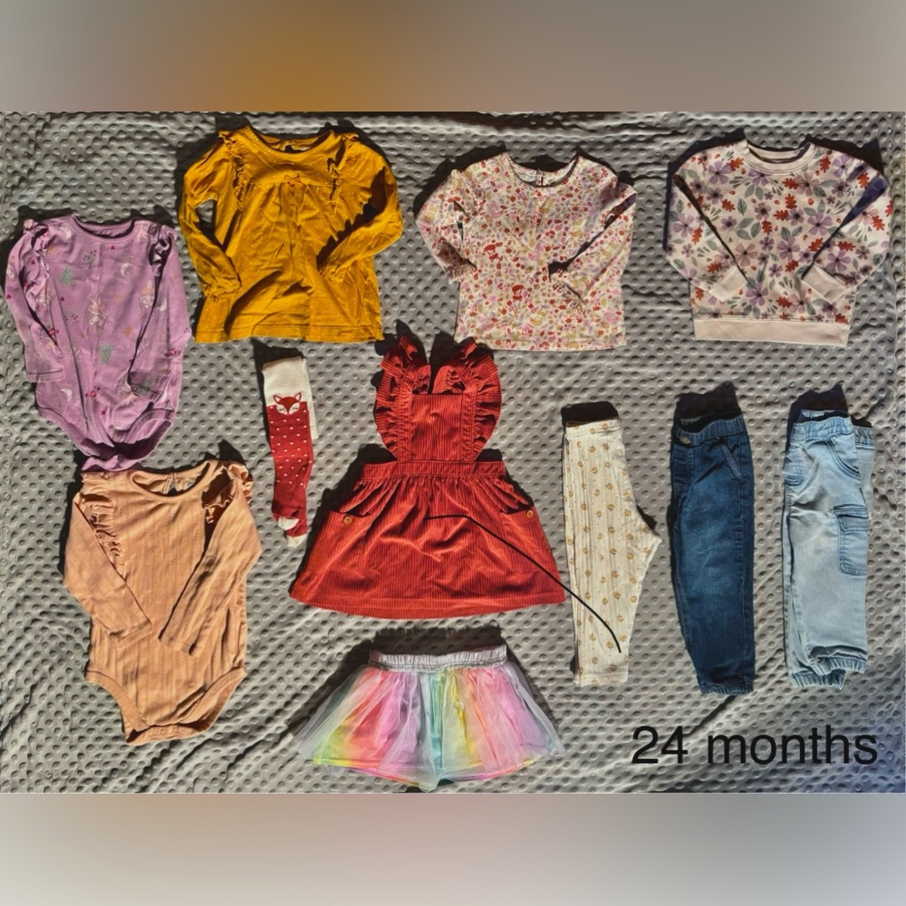 24 month/2T Girl's Clothing Lot